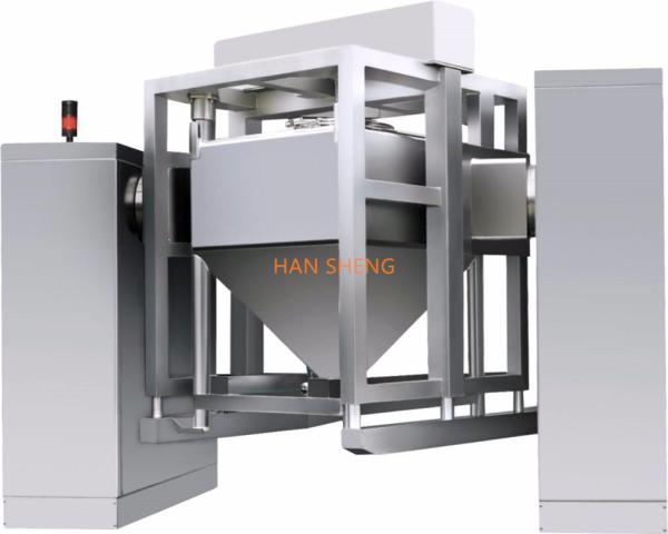 4.4KW Post Bin HTD200 Pharmaceutical Powder Blender