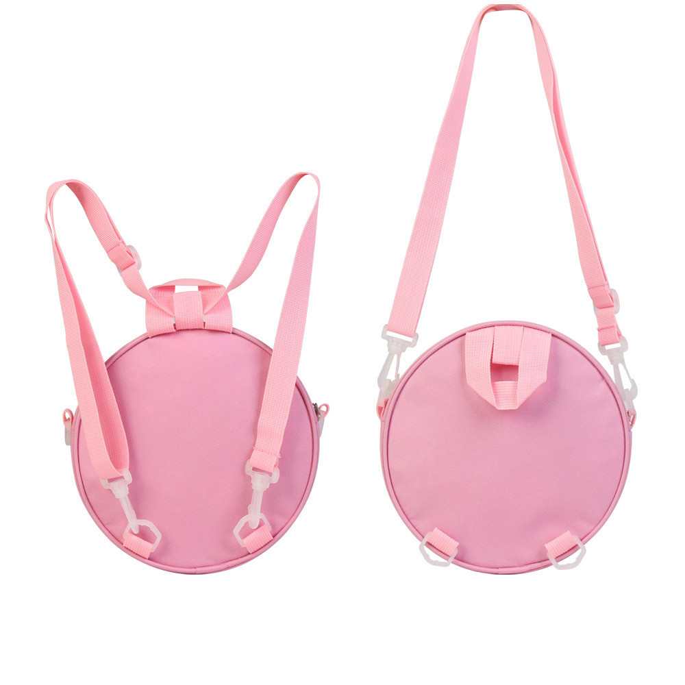 Blank Cute Crossbody Bag Small Round Sublimation Coin Purse For Ladies Or Students