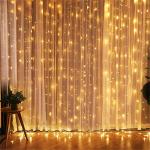 Christmas Party 2x2 3x3 3x6m 300 LED Curtain String Light