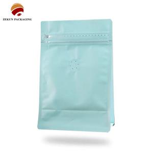 Quality Biodegradable 200g - 1000g Quad Seal Coffee Bag Gravure Printing wholesale