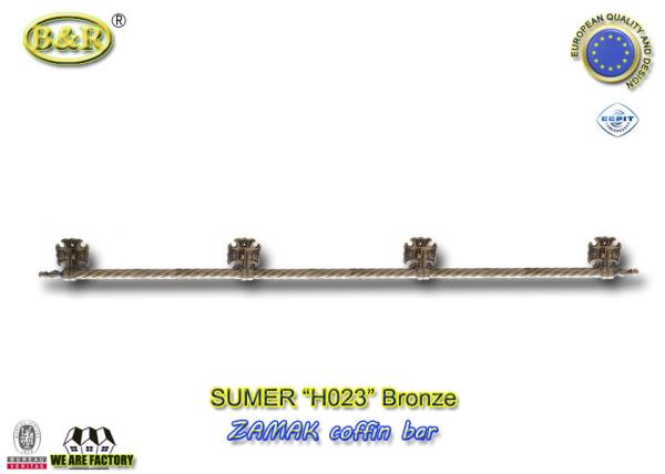 Metal Coffin Bar Ref H023 Zamak Coffin Long Bar Metal Herrajes De Ataudes 1.55