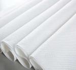 White Spunlace Nonwoven Fabric 70% Tencel / 30% Cupro Sample Available