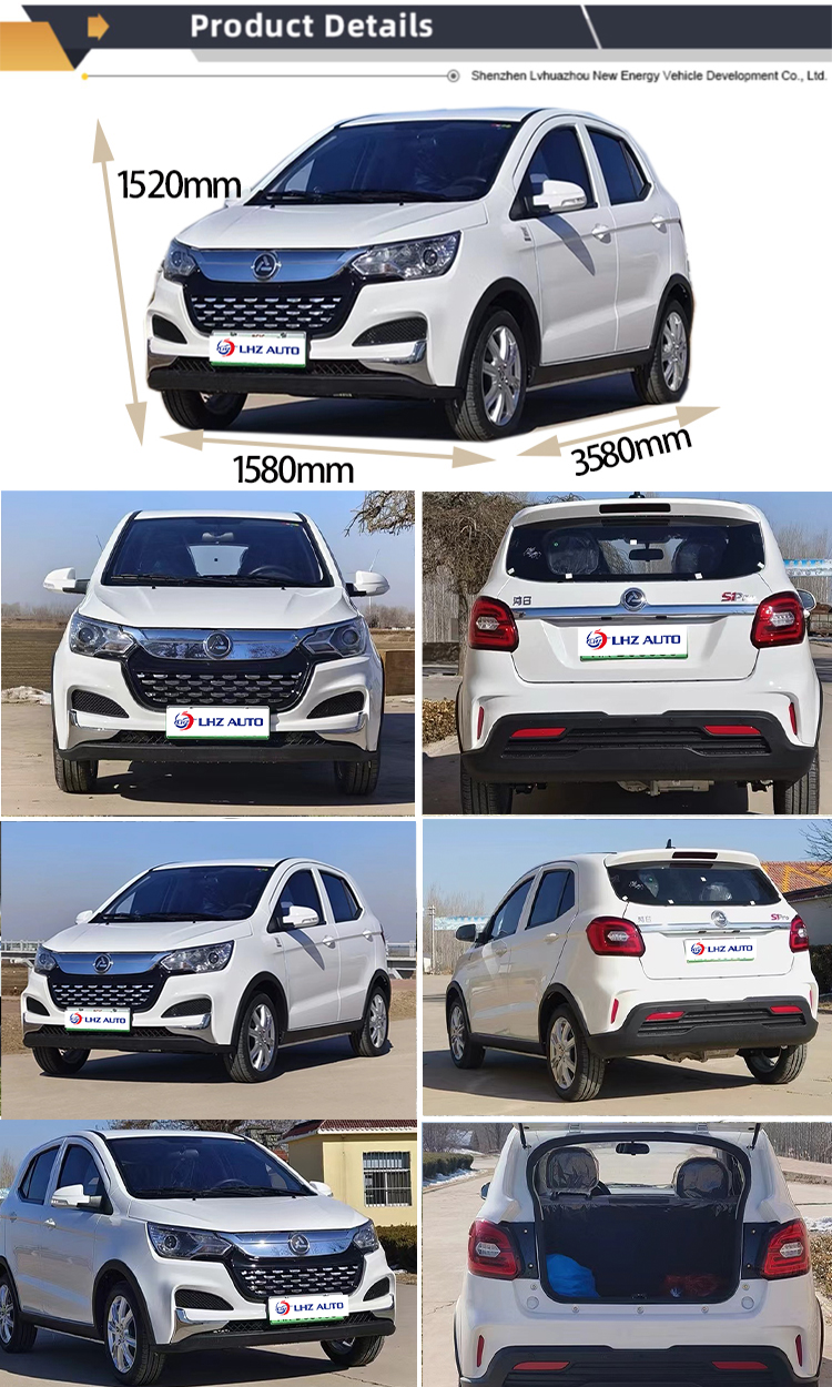 s Top-Selling Four-Wheel Electric Vehicles Max Speed 60 Km/h 100% Electric Car