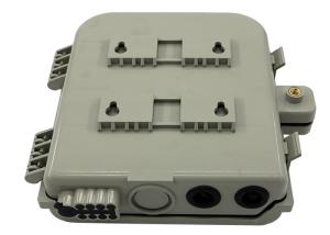 Quality ABS+PC 8C Fiber Optic Pole or Wall Mounted Fiber Optic Distribution Box wholesale