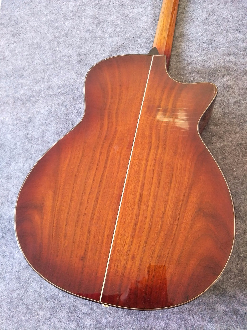 Custom Wholesales KOA body acoustic guitar KOA electric acoustic guitar Free Shipping Sunset finish KOA acoustic