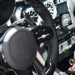 Forged Carbon Fiber Steering Wheel CLE GLC Mercedes Benz Leather Wheel Design