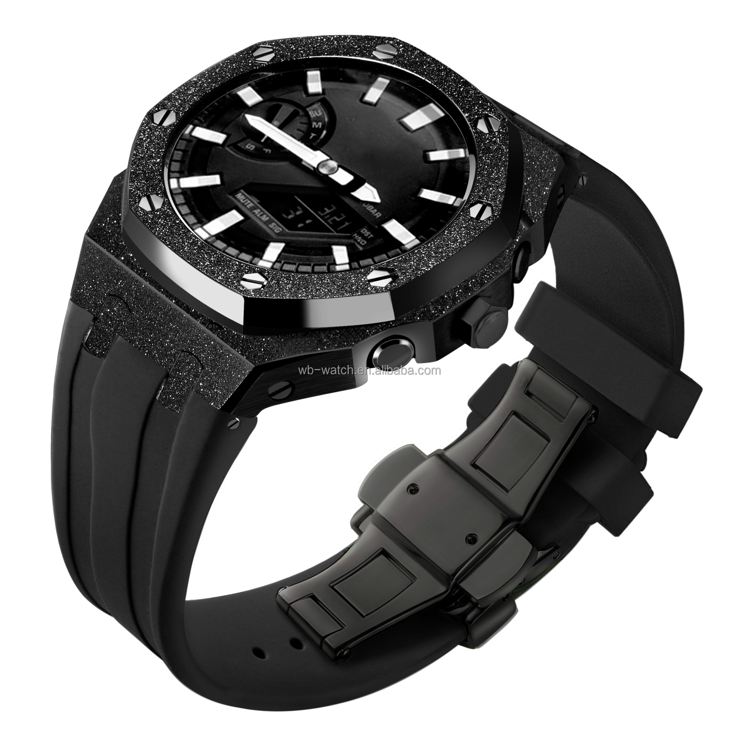 Stainless Steel Watch Case And Band For Casio Ga2100 G Shock Replacement Mod Parts