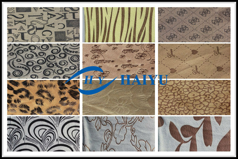 Professional Tiger Printed Fleece Fabric 220GSM~500GSM Warp Knitting