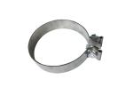 2.5inch 304 Stainless Steel Exhaust Barrel Clamp Automotive Spare Parts