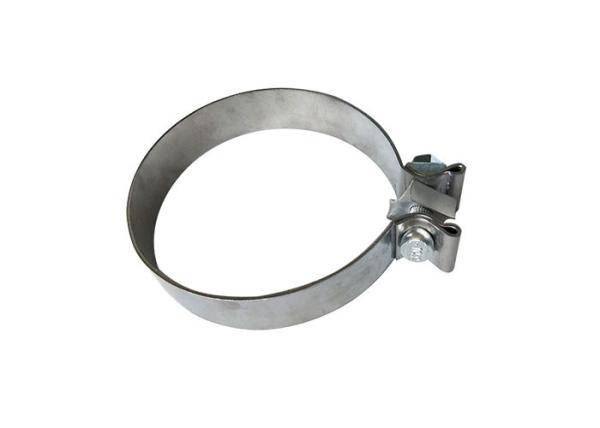 2.5inch 304 Stainless Steel Exhaust Barrel Clamp Automotive Spare Parts