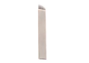 Quality Microblading Shading Needles , Lip Filler White Cosmetic Tattoo Needles wholesale
