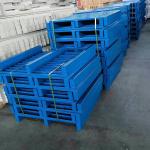 4 Way Durable Metal Warehouse Steel Pallet Heavy Duty Steel Pallet 1000 - 2000