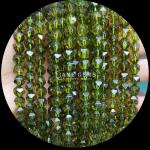 Faceted Natural Gemstone Beads in Vibrant Multicolor Watermelon Quartz