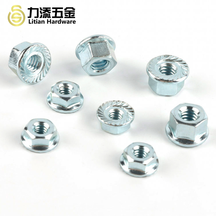 DIN6923 M5-M14 Stainless Steel Flange Nut