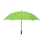 Green Promotional Golf Umbrellas Black Fiberglass Frame And Skidproof Top