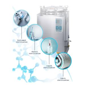Quality Food 100 Liters Autoclaves Chemical Medicial High Pressure Steam Sterilizers 0.23 Mpa wholesale