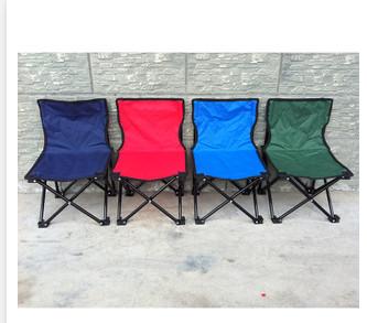 New customed logo promotional fold metal oxford cloth beach chair outdoor