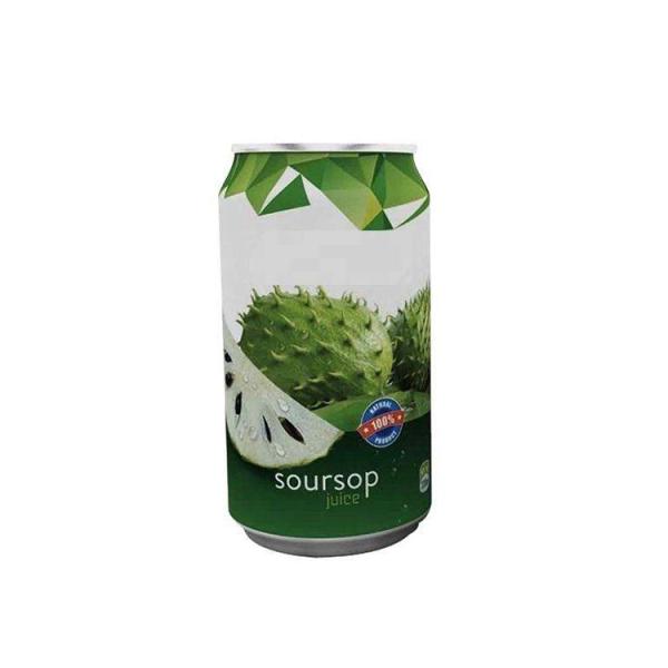 350ml Pet Can Carbonated Beverage Bottling for Fruit Flavor Carbonated Soft