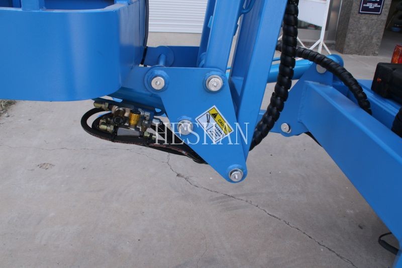 18M Towable Aerial Cherry Picker Telescopic Lifter Boom Lift For Construction