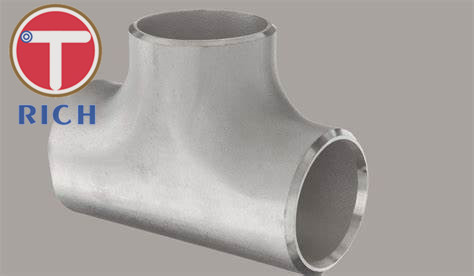 NPT Threaded Stainless Steel Reducing Tee 4'' NB ASME B16.11 Standard