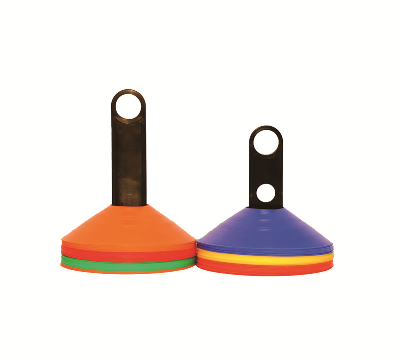 Customized Size Tourtop Soccer Football Basketball Kids Field Marker 50pcs Discs Sport Soccer Agility Cones