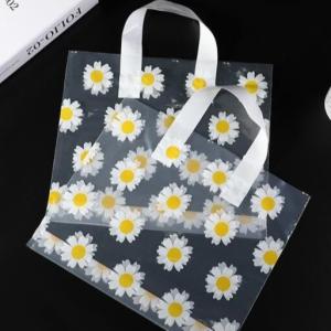 Quality Waterproof Garment Plastic Packaging Bags With Little Daisy Pattern Printing wholesale