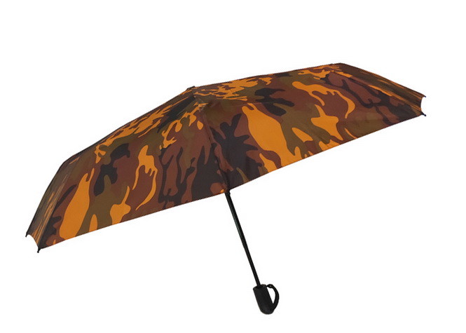 21 Inch Fashion Full Color Printing Strong Travel Umbrella , Compact Travel Umbrella