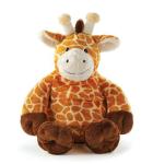 Brown Lovely Giraffe Stuffed Animal Toys Sitting And Standing Pose