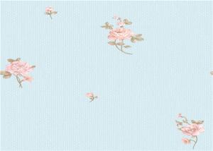 Quality Classic Style Flower Pattern PVC Vinyl Wallpaper Decorated For TV Background wholesale