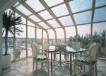 Impact Resistance Tempered Safety Glass , Clear Toughened Glass For Curtain