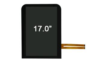 Quality Grey Glass PCAP 10 Point 17 Inch Touch Screen Display For Beauty Industry wholesale