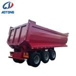 Transport Bulk Cargo Coal Stone with 40 Ton Dump Truck and 30 Cubic Meters