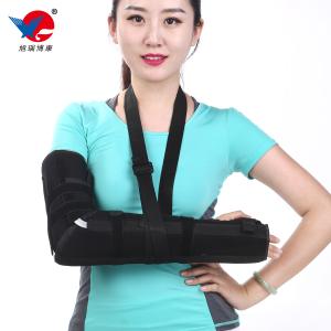 Quality Adjustable Universal Elbow Support Brace For Adult , Composite Fabric Arm Support Brace wholesale