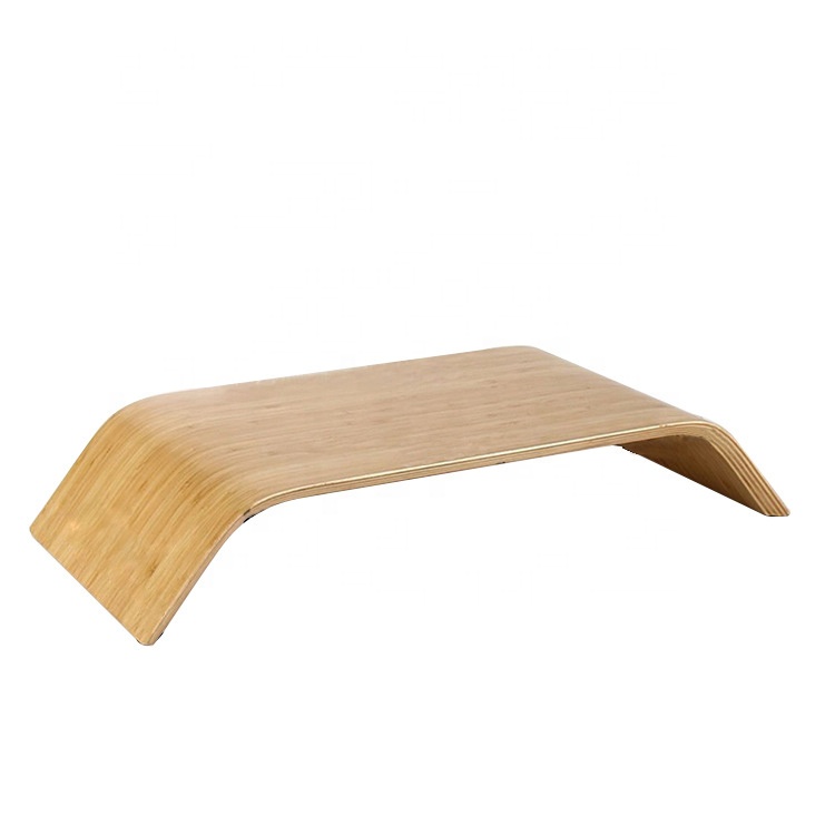 Amazon hotsale Wooden Monitor Stand Riser,Laptop Computer Monitor Riser for PC Screen Desktop Wooden Screen Monitor Stand Riser