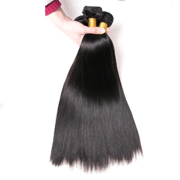 Women Dyeable Hair Extensions For Short Hair , Double Layer Long Black Hair