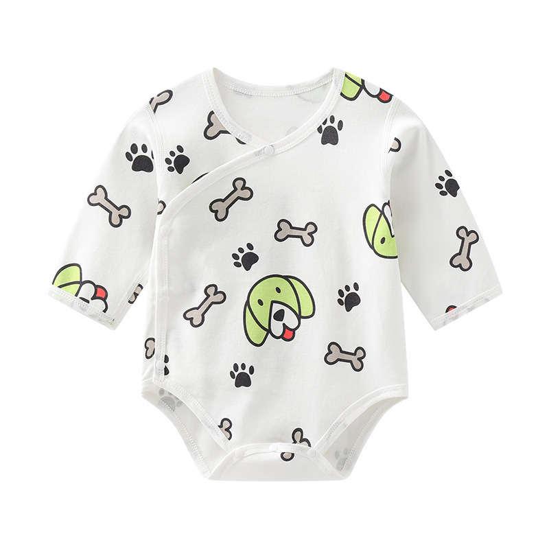 Baby Romper High Quality 100% Cotton Long Sleeve Onesie Baby Bodysuit with factory price