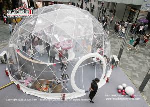 Quality Clear Geodesic Dome Tents With Clear Cover For Outdoor Parties And Weddings wholesale