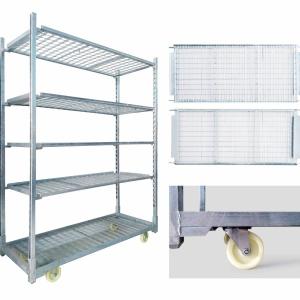 Quality 1350x565x1900mm Display Plant Flower Cart Nursery Cart With 5 Levels wholesale