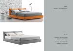 modern America style fabric soft bed furniture