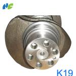 3096362 Diesel Engine Crankshaft K19 3096362 Crankshaft Pulley HRC52 - 55