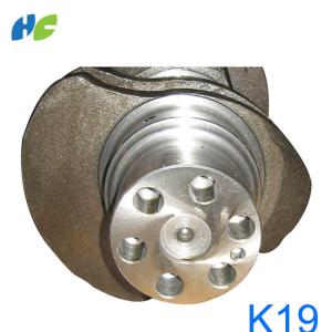 Quality 3096362 Diesel Engine Crankshaft K19 3096362 Crankshaft Pulley HRC52 - 55 wholesale