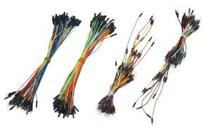 Quality Electrical DIY Breadboard Jumper Wires , Flexible Solid Core Jumper Wires wholesale