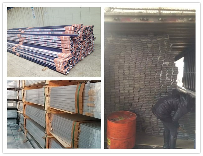 6063 - T5 Extruded Aluminum Window Frame Good Formability For Folding Windows