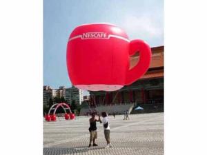 Quality Giant cup inflatable decoration helium balloon wholesale