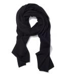 100 Cashmere Knit Winter Scarf , Elastic Lattice Stitch Rib Knit Scarf