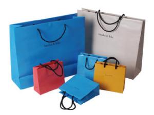 Quality High quality different shape design cosmetic paper bag, cosmetic shopping bag wholesale