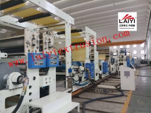 Quality Multi - Functional Adhesive Paper Coating Machine 45-55kw Extruder Power wholesale