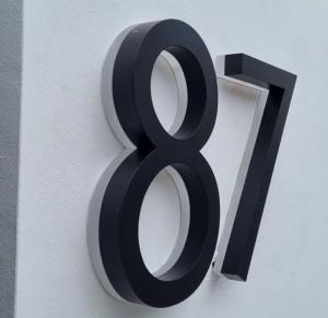 Quality 28C Stainless Steel Alphabet Letter Outdoor Signage Led Metal Light Custom 3D Logo Sign wholesale