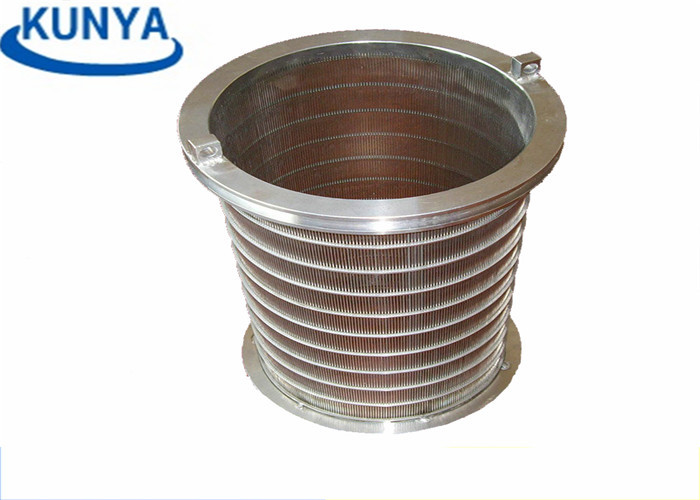 Inconel Wedge Wire Screen Filter Dust Water Treatment Stainless Steel Johnson