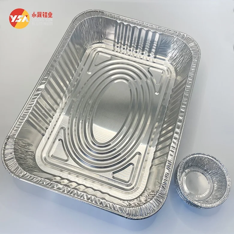 Aluminium Foil Container Lids For H14 Temper And ≤120mm Height